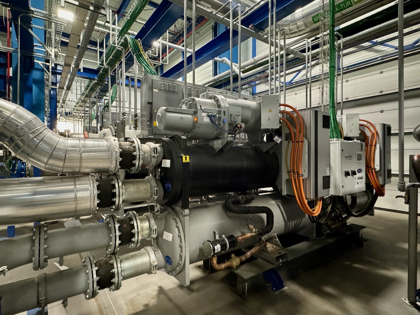Instalație frigorifică InterCooling — chillere industriale