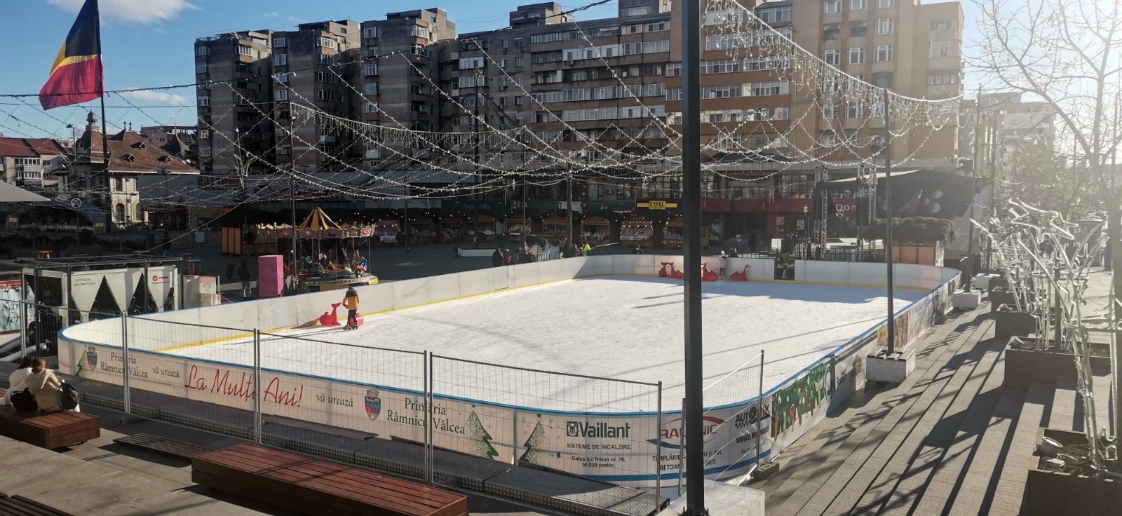 Mantinelă demontabilă tip hockey