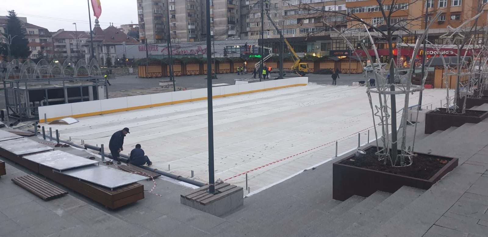 Pistă modulară demontabilă